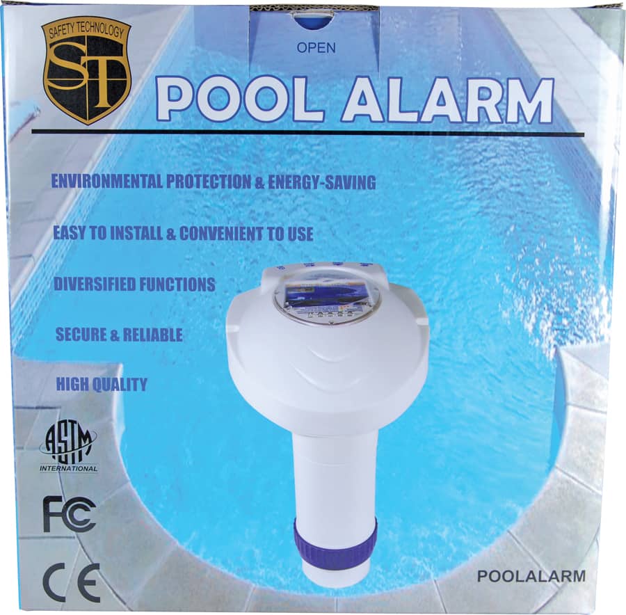 Pool Alarm Retail Box | For Security Sake Pool Alarm Retail Box