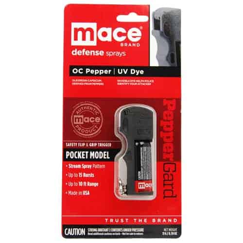 Mace® PepperGard Pocket Pepper Spray Package | For Security Sake Mace® PepperGard Pocket Pepper Spray Package