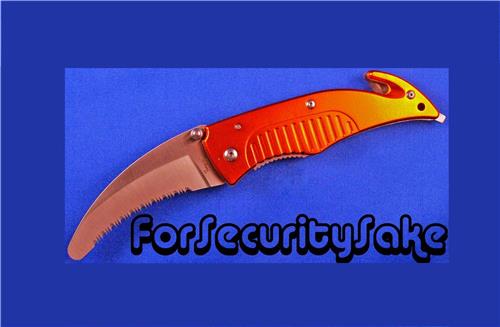 Rescue Knife Tool Open With ForSecuritySake | For Security Sake Rescue Knife Tool Open With ForSecuritySake