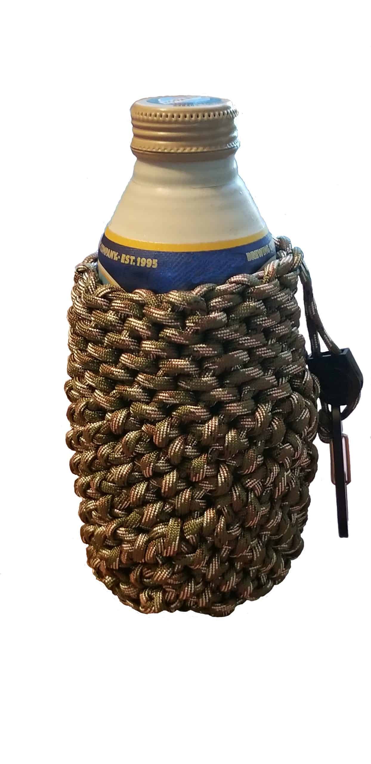 Para Cord Pouch With Drink Can | For Security Sake Para Cord Pouch With Drink Can